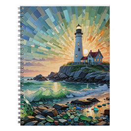 Caderno Espiral Farol