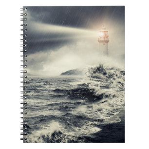 Caderno Espiral Farol Beacon