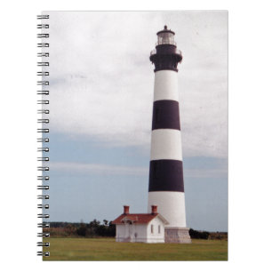 Caderno Espiral Farol de Bodie Island