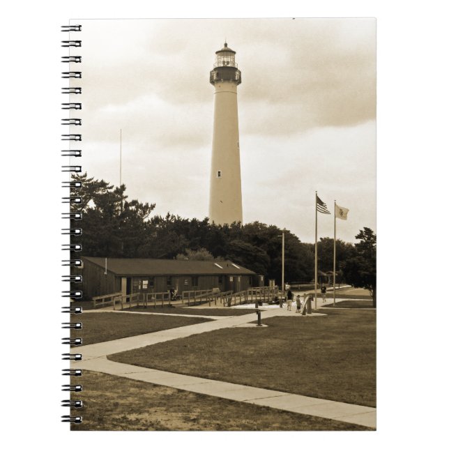 Caderno Espiral Farol de Cabo maio (Frente)