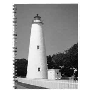 Caderno Espiral Farol de Ocracoke