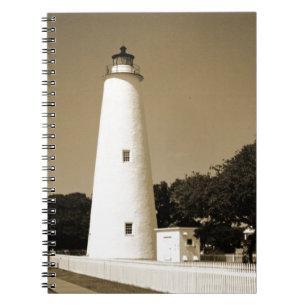 Caderno Espiral Farol Ocracoke