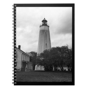Caderno Espiral Farol Sandy Hook