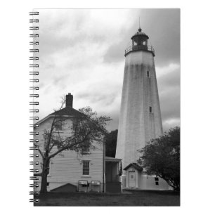 Caderno Espiral Farol Sandy Hook