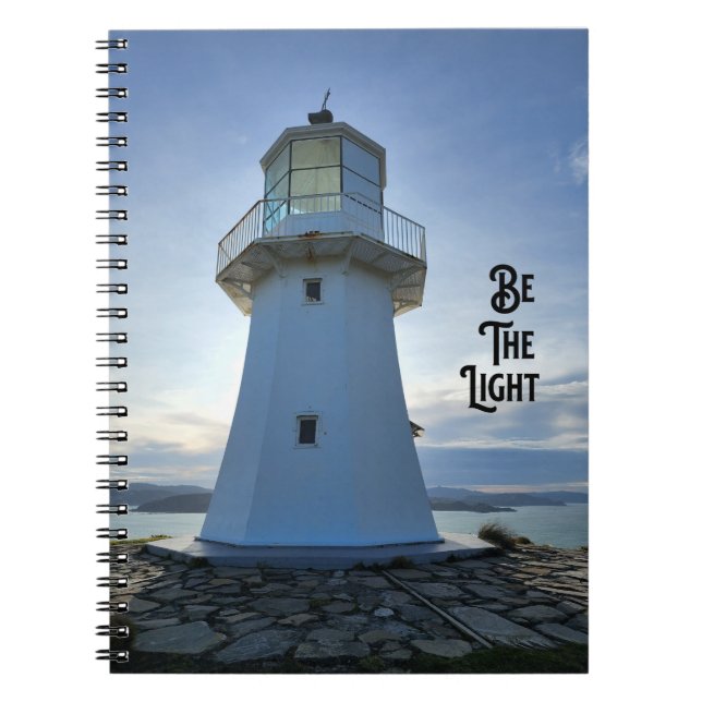 Caderno Espiral Farol - Seja o notebook leve (Frente)