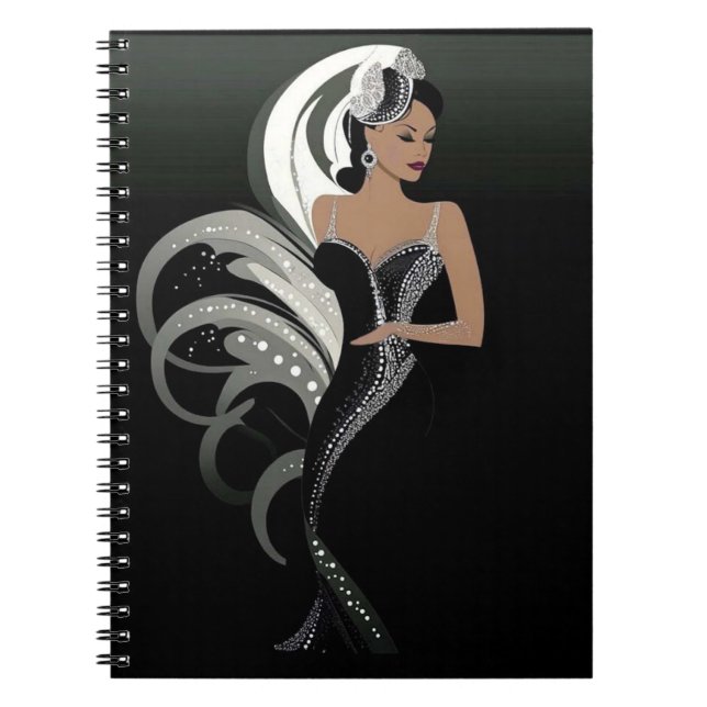 CADERNO ESPIRAL FASHION-ESQUE #2 (Frente)