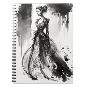 Caderno Espiral Fashion Sketch