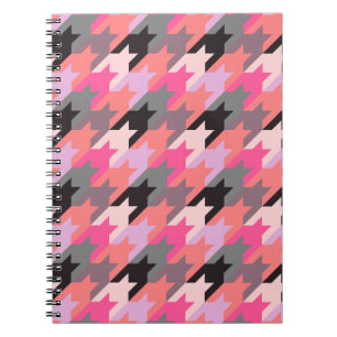Caderno Espiral Fashion Vintage - Na moda moderno de padrão