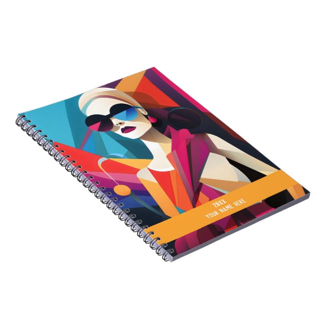 Caderno Espiral Fashionista 5 de 9 (Lado Direito)