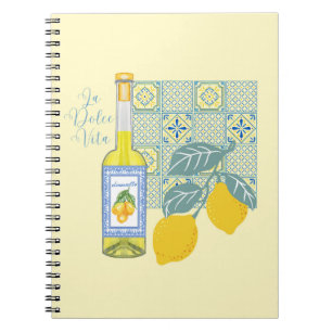 Caderno Espiral Fazenda de Limão Retro