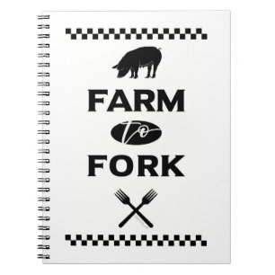 Caderno Espiral FAZENDA para FORK