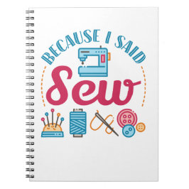 Caderno Espiral Fazendo Uma Boca Porque Eu Disse: