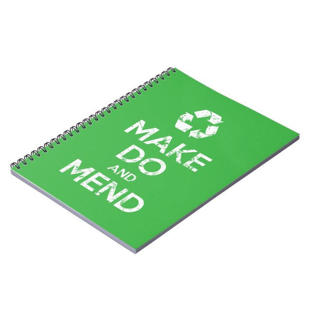 Caderno Espiral Fazer com e Mend (Left Side)