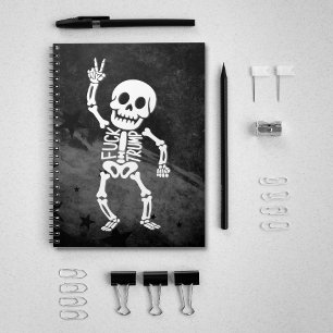 Caderno Espiral FDT Trump Funny Anti Trump Skype