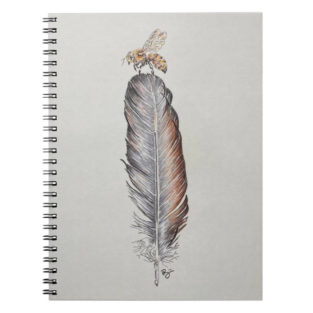 Caderno Espiral FeatherBee (Frente)