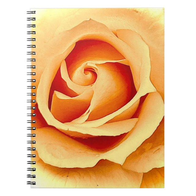Caderno Espiral Fechar notebook Rosa (Frente)