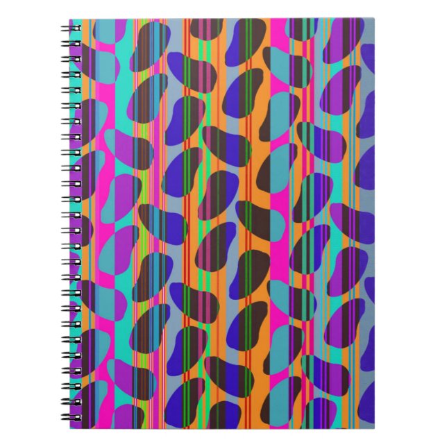 Caderno Espiral Feijões da listra (Frente)