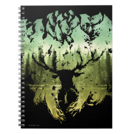 Caderno Espiral Feitiço de Harry Potter | Patrono Cervo
