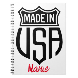 Caderno Espiral Feito nos EUA - Sinal Thunder_Cove