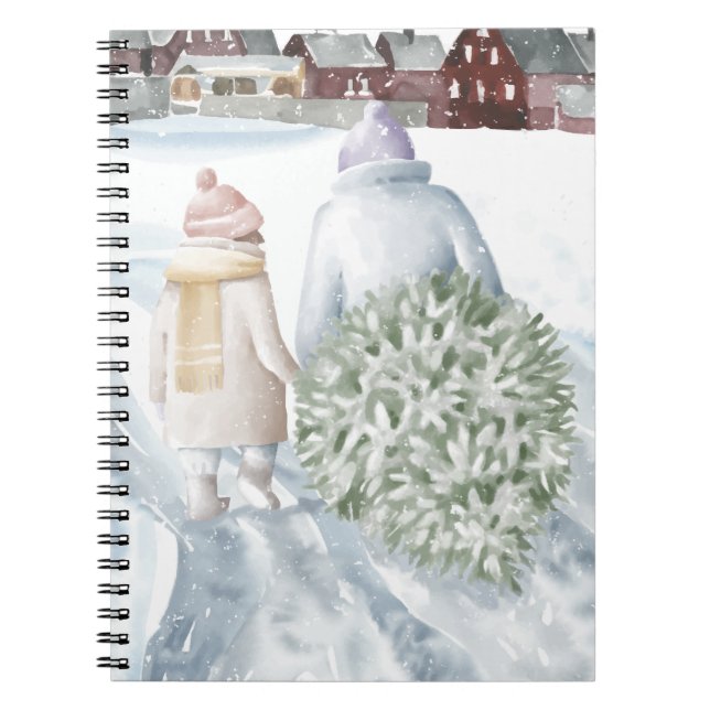 Caderno Espiral Félicias Festas (Frente)