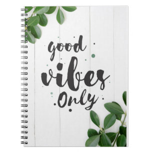 Caderno Espiral Felicidade Cita Bons Víblios Apenas
