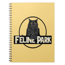 Caderno Espiral Feline Park