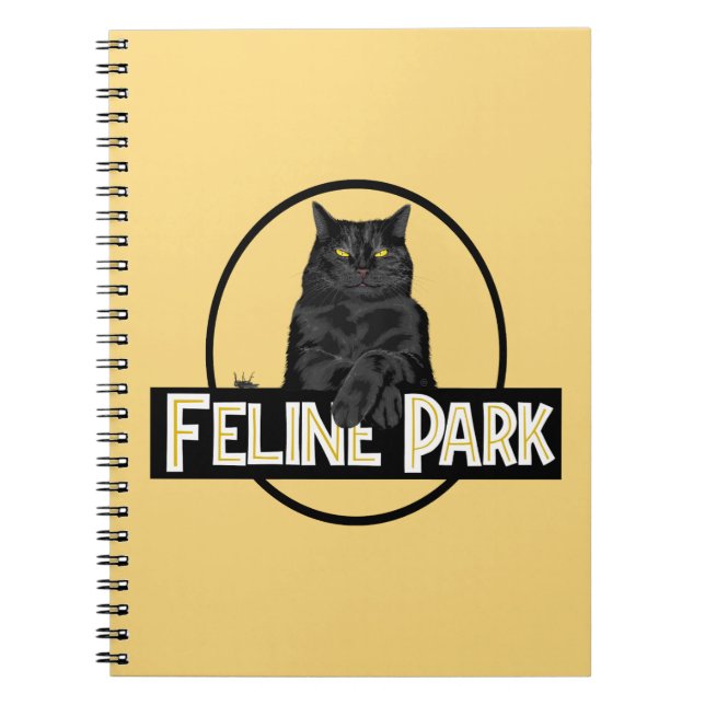 Caderno Espiral Feline Park (Frente)