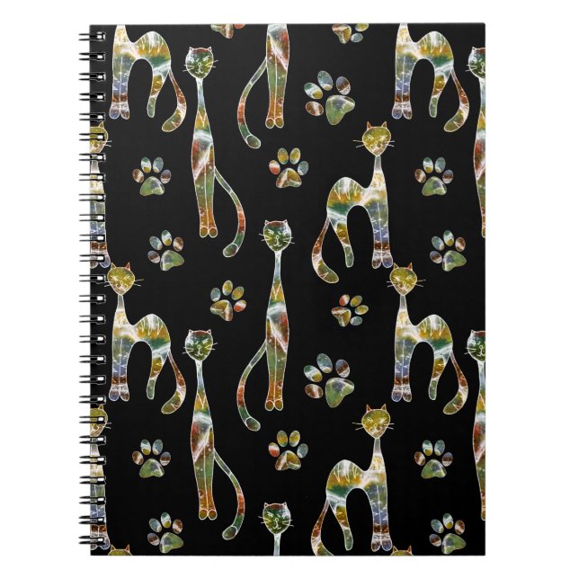 Caderno Espiral Felinos (Frente)