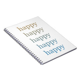 Caderno Espiral Feliz