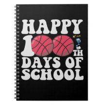 Feliz 100 Dias De Presente De Amantes De Basquete 