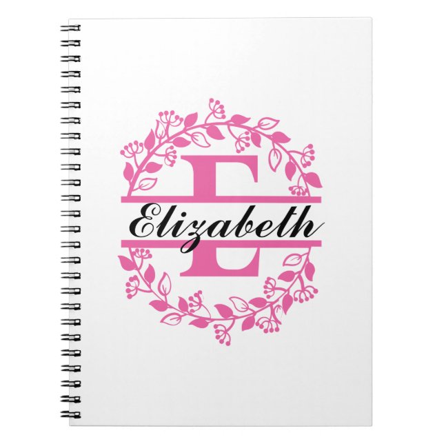 Caderno Espiral Feliz Aniversário Personalize Notebooks (Frente)