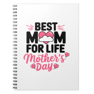 Caderno Espiral Feliz Dia das Mães