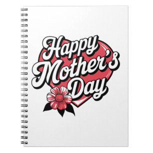 Caderno Espiral Feliz Dia das Mães