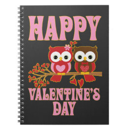 Caderno Espiral Feliz Dia dos Namorados