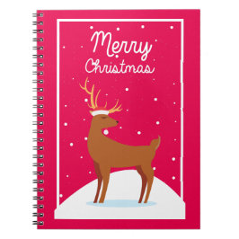Caderno Espiral Feliz Natal