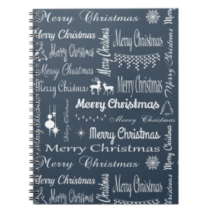 Caderno Espiral Feliz Natal