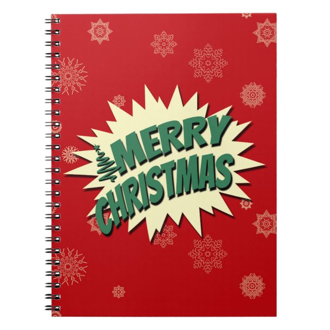 Caderno Espiral Feliz Natal (Frente)