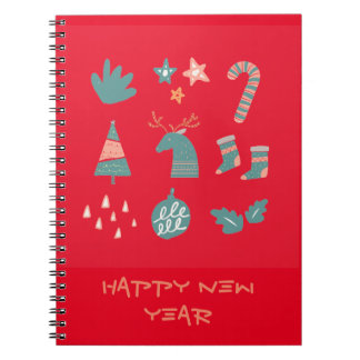 Caderno Espiral Feliz Natal