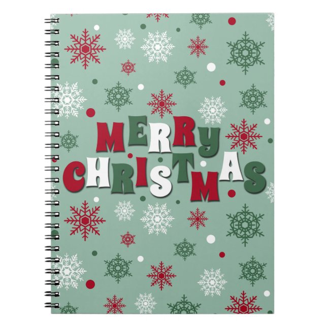 Caderno Espiral Feliz Natal (Frente)