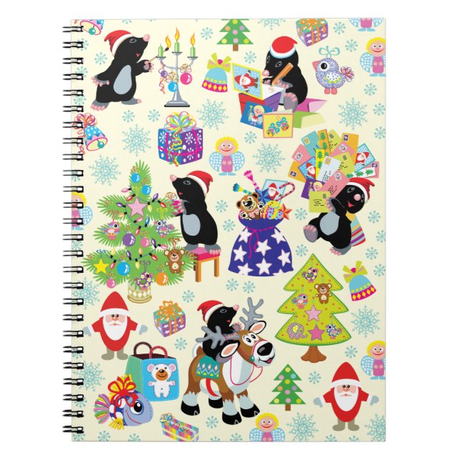 Caderno Espiral Feliz Natal (Frente)