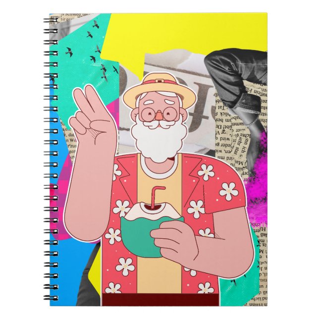Caderno Espiral Feliz Natal 2024 (Frente)