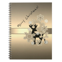 Caderno Espiral Feliz Natal, Natal, decoração de Natal