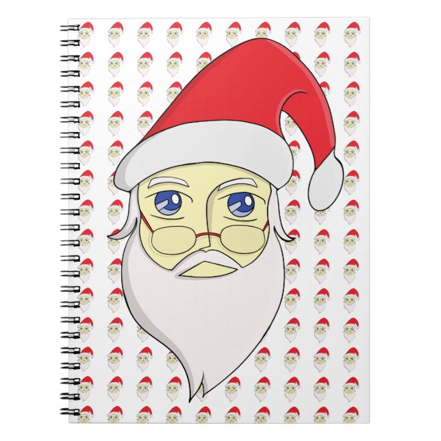 Caderno Espiral Feliz Natal Papai Noel (Frente)