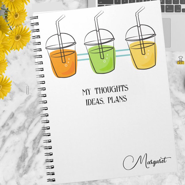 Caderno Espiral Feliz Orador Espiral Summertime, (Criador carregado)