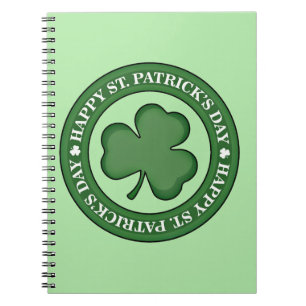 Caderno Espiral Feliz Rua. Dia dos Patricões