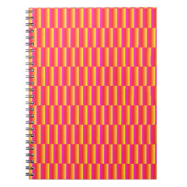 Caderno Espiral Felizes Blocos de Chuva de Cores 3D