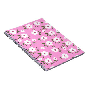 Caderno Espiral Felizes Flores
