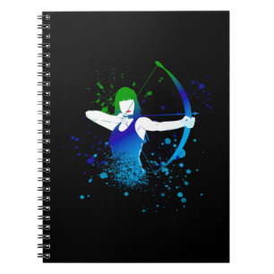 Caderno Espiral Female Archer