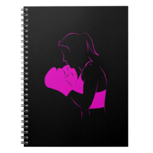 Caderno Espiral Female Boxer