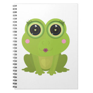 Caderno Espiral Female Frog